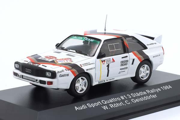 AUDI SPORT QUATTRO NO 1 3 STAEDTE RALLY 1984