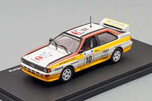 AUDI QUATTRO N10 WINNER RALLY ACROPOLIS 1984 S.BLOMQVIST - B.CEDERBERG, WHITE YELLOW BLACK