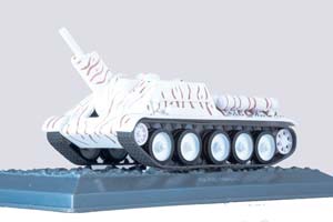 ТАНК САУ СУ-122 1943 САМОХОДНАЯ АРТИЛЛЕРИЙСКАЯ УСТАНОВКА (ЗИМНИЙ ВАРИАНТ) (НАШИ ТАНКИ БЕЗ ЖУРНАЛА) — фото 3