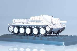 ТАНК САУ СУ-122 1943 САМОХОДНАЯ АРТИЛЛЕРИЙСКАЯ УСТАНОВКА (ЗИМНИЙ ВАРИАНТ) (НАШИ ТАНКИ БЕЗ ЖУРНАЛА) — фото 5