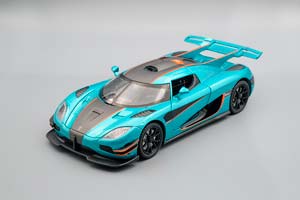 KOENIGSEGG ONE:1, ЗЕЛЁНЫЙ, 20 СМ