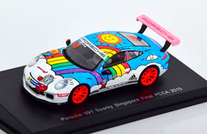 PORSCHE 911 (991) NO 88 SINGAPORE FINAL PCCA 2015 (ДЛИНА МОДЕЛИ 6-10 СМ)