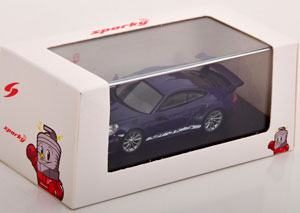 PORSCHE 911 (991) GT3 RS 2016 PURPLE (ДЛИНА МОДЕЛИ 6-10 СМ) — фото 3
