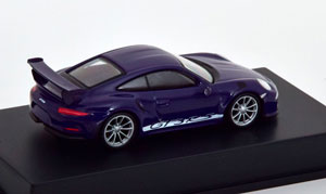 PORSCHE 911 (991) GT3 RS 2016 PURPLE (ДЛИНА МОДЕЛИ 6-10 СМ) — фото 2