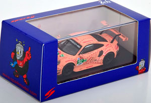 PORSCHE 911 (991) RSR WINNER LMGTE PRO CLASS 24H LE MANS 2018 PINK PIG TRIBUTE (ДЛИНА МОДЕЛИ 6-10 СМ) — фото 3