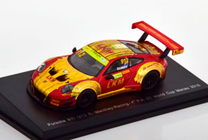 PORSCHE 911 (991) GT3 R NO 912 FIA GT MACAU 2018 (ДЛИНА МОДЕЛИ 6-10 СМ)