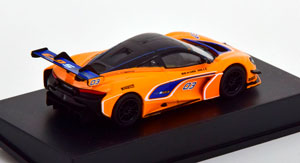 MCLAREN 720S GT3 2019 ORANGE BLACK (ДЛИНА МОДЕЛИ 6-10 СМ) — фото 2