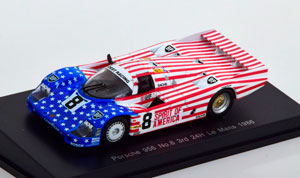 PORSCHE 956LH NO 8 24H LE MANS 1986 (ДЛИНА МОДЕЛИ 6-10 СМ)