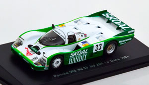 PORSCHE 956LH NO 33 24H LE MANS 1984 (ДЛИНА МОДЕЛИ 6-10 СМ)