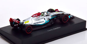 MERCEDES AMG F1 W13 E PERFORMANCE DRIVER: HAMILTON 2022 (ДЛИНА МОДЕЛИ 6-10 СМ) — фото 2