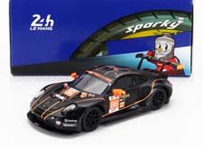 PORSCHE 911 991 RSR-19 4.2L TEAM GR RACING N86 24H LE MANS (2022) M.WAINWRIGHT - R.PERA - B.BARKER, BLACK (ДЛИНА МОДЕЛИ 6-10 СМ)