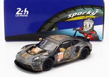PORSCHE 911 991 RSR-19 4.2L TEAM HARDPOINT MOTORSPORT N99 24H LE MANS (2022) A.HARYANTO - A.PICARIELLO - M.RUMP, BLACK (ДЛИНА МОДЕЛИ 6-10 СМ)