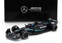 MERCEDES-BENZ GP F1 W14 TEAM MERCEDES-AMG PETRONAS FORMULA ONE #63 SEASON (2023) GEORGE RUSSEL, MATT BLACK (ДЛИНА МОДЕЛИ 6-10 СМ)