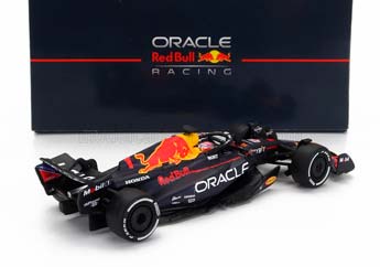 RED BULL F1 RB19 TEAM ORACLE RED BULL RACING N1 WORLD CHAMPION SEASON (2023) MAX VERSTAPPEN, MATT BLUE (ДЛИНА МОДЕЛИ 6-10 СМ) — фото 2