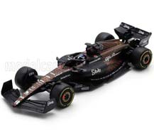 ALFA ROMEO F1 C43 TEAM STAKE #77 LAS VEGAS USA GP (2023) VALTTERI BOTTAS, BLACK BROWN (ДЛИНА МОДЕЛИ 6-10 СМ)