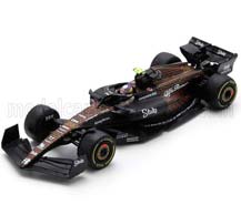 ALFA ROMEO F1 C43 TEAM STAKE #24 LAS VEGAS USA GP (2023) GUANYU ZHOU, BLACK BROWN (ДЛИНА МОДЕЛИ 6-10 СМ)