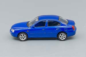 HYUNDAI ELANTRA GEN.3 (2003), BLUE (ДЛИНА МОДЕЛИ 6-10 СМ) — фото 3