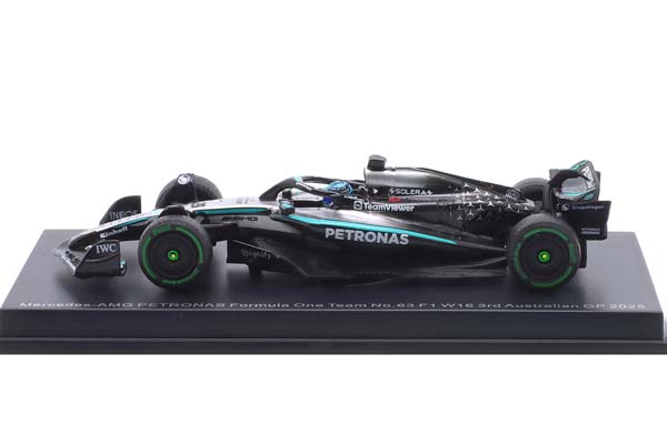 MERCEDES-AMG W16 #63 3RD AUSTRALIA GP FORMULA 1 2025 GEORGE RUSSELL / МЕРСЕДЕС-АМГ W16 3 МЕСТО АВСТРАЛИЯ ГРАН-ПРИ ФОРМУЛА-1 ДЖОРДЖ РАССЕЛЛ — фото 4