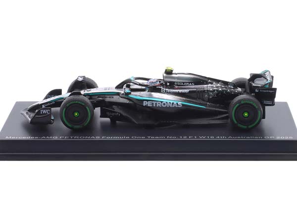 MERCEDES-AMG W16 #12 4TH AUSTRALIA GP FORMULA 1 2025 KIMI ANTONELLI / МЕРСЕДЕС-АМГ W16 4 МЕСТО АВСТРАЛИЯ ГРАН-ПРИ ФОРМУЛА-1 КИМИ АНТОНЕЛЛИ — фото 4