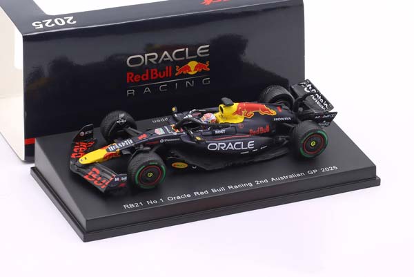 RED BULL RACING RB21 #1 2ND AUSTRALIA GP FORMULA 1 2025 MAX VERSTAPPEN / РЕД БУЛЛ RB21 2 МЕСТО АВСТРАЛИЯ ГРАН-ПРИ ФОРМУЛА-1 МАКС ФЕРСТАППЕН КРАСНЫЙ — фото 3