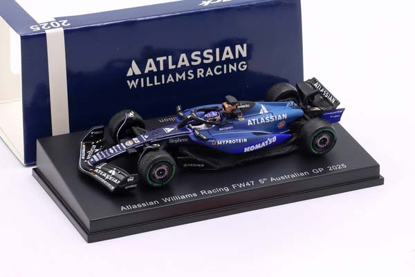 WILLIAMS FW47 #23 5TH AUSTRALIA GP FORMULA 1 2025 ALEX ALBON / ВИЛЬЯМС FW47 5 МЕСТО АВСТРАЛИЯ ГРАН-ПРИ ФОРМУЛА-1 АЛЕКС АЛБОН — фото 3