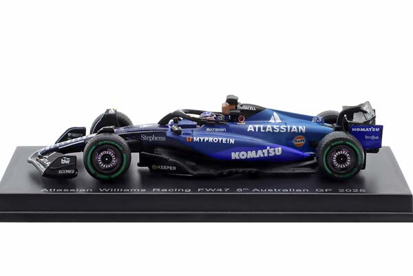 WILLIAMS FW47 #23 5TH AUSTRALIA GP FORMULA 1 2025 ALEX ALBON / ВИЛЬЯМС FW47 5 МЕСТО АВСТРАЛИЯ ГРАН-ПРИ ФОРМУЛА-1 АЛЕКС АЛБОН — фото 4