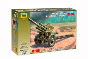 MODEL KIT SOVIET 122-MM DIVISIONAL GAUITZ M-30 | СОВЕТСКАЯ 122-ММ ДИВИЗИОННАЯ ГАУБИЦА М-30 