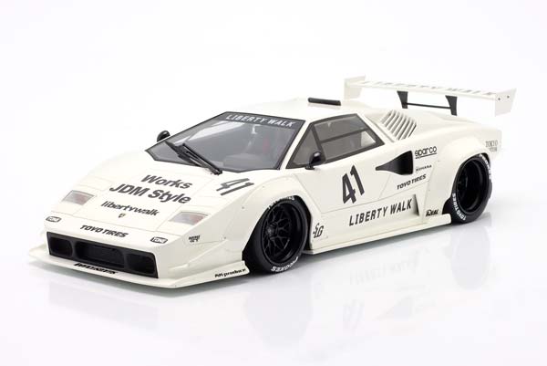 LAMBORGHINI COUNTACH LBWK BODYKIT YEAR 2024 WHITE / ЛАМБОРГИНИ КУНТАШ ЛБВК ОБВЕС БЕЛЫЙ