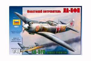 MODEL KIT SOVIET FIGHTER LA-5FN | СОВЕТСКИЙ ИСТРЕБИТЕЛЬ ЛА-5ФН 