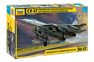 MODEL KIT FIGHTER OF THE FIFTH GENERATION SU-57 | ИСТРЕБИТЕЛЬ ПЯТОГО ПОКОЛЕНИЯ СУ-57 