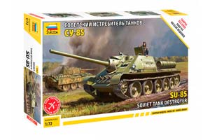 MODEL KIT PANZER TANK DESTROER SU-85 TANK | СОВЕТСКИЙ ИСТРЕБИТЕЛЬ ТАНКОВ СУ-85 