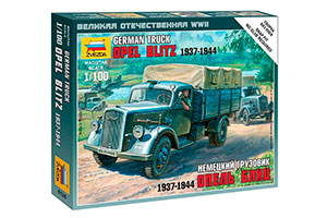 MODEL KIT GERMAN TRUCK OPEL BLITZ 1937-1944 | НЕМЕЦКИЙ ГРУЗОВИК ОПЕЛЬ БЛИЦ 1937-1944 