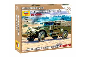 MODEL KIT AMERICAN ARMORED M-3 