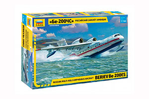 MODEL KIT AIRPLANE-AMPHIBIA BE-200CHS | САМОЛЁТ-АМФИБИЯ БЕ-200ЧС 