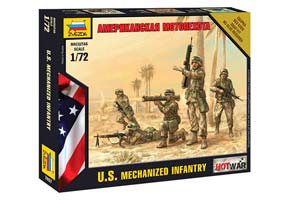 MODEL KIT AMERICAN MOTOR IMPACT | СБОРНАЯ МОДЕЛЬ АМЕРИКАНСКАЯ МОТОПЕХОТА 