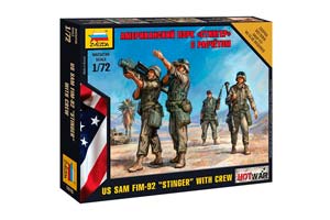 MODEL KIT AMERICAN MANPADS STINGER WITH CALCULATION | СБОРНАЯ МОДЕЛЬ АМЕРИКАНСКИЙ ПЗРК 