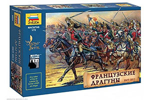 MODEL KIT FRENCH DRAGONS 1805-1813 YY. | СБОРНАЯ МОДЕЛЬ ФРАНЦУЗСКИЕ ДРАГУНЫ 1805-1813 ГГ. 