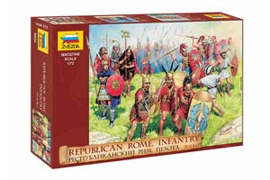 MODEL KIT REPUBLICAN ROMAN INFANTRY III-II CENTURIES. BC. | РЕСПУБЛИКАНСКАЯ РИМСКАЯ ПЕХОТА III-II ВВ. ДО Н.Э. 