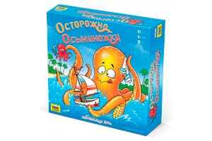 TABLE GAME WARNING OCTOPOPS! | ОСТОРОЖНО ОСЬМИНОЖКИ! 