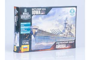 MODEL KIT AMERICAN LINKOR IOWA | СБОРНАЯ МОДЕЛЬ АМЕРИКАНСКИЙ ЛИНКОР АЙОВА 