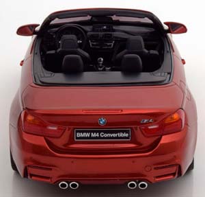 BMW M4 F83 CONVERTIBLE 2015 ORANGE-METALLIC LIMITED EDITION 600 PCS — фото 4