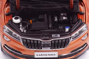 SKODA KAROQ РЕСТАЙЛИНГ 2021, ОРАНЖЕВЫЙ МЕТАЛЛИК — фото 11
