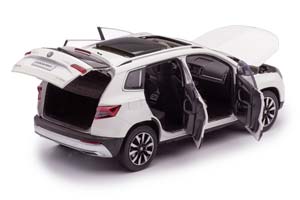 SKODA KAROQ РЕСТАЙЛИНГ 2021, БЕЛЫЙ — фото 4