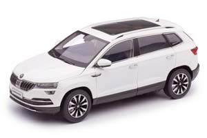 SKODA KAROQ РЕСТАЙЛИНГ 2021, БЕЛЫЙ — фото 1