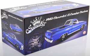 CHEVROLET EL CAMINO CUSTOMS 1965 BLUE METALLIC — фото 5
