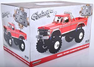 FORD F-250 MONSTER TRUCK GODZILLA 1974 RED — фото 4