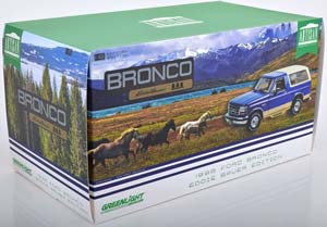 FORD BRONCO EDDIE BAUER EDITION 1996 BLUE CREME — фото 4