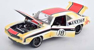 CHEVROLET CAMARO RS DRAGSTER 1969 WHITE RED BLACK — фото 3