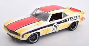 CHEVROLET CAMARO RS DRAGSTER 1969 WHITE RED BLACK