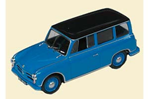 AWZ P70 KOMBI, KULTOWE AUTA 119, СИНИЙ